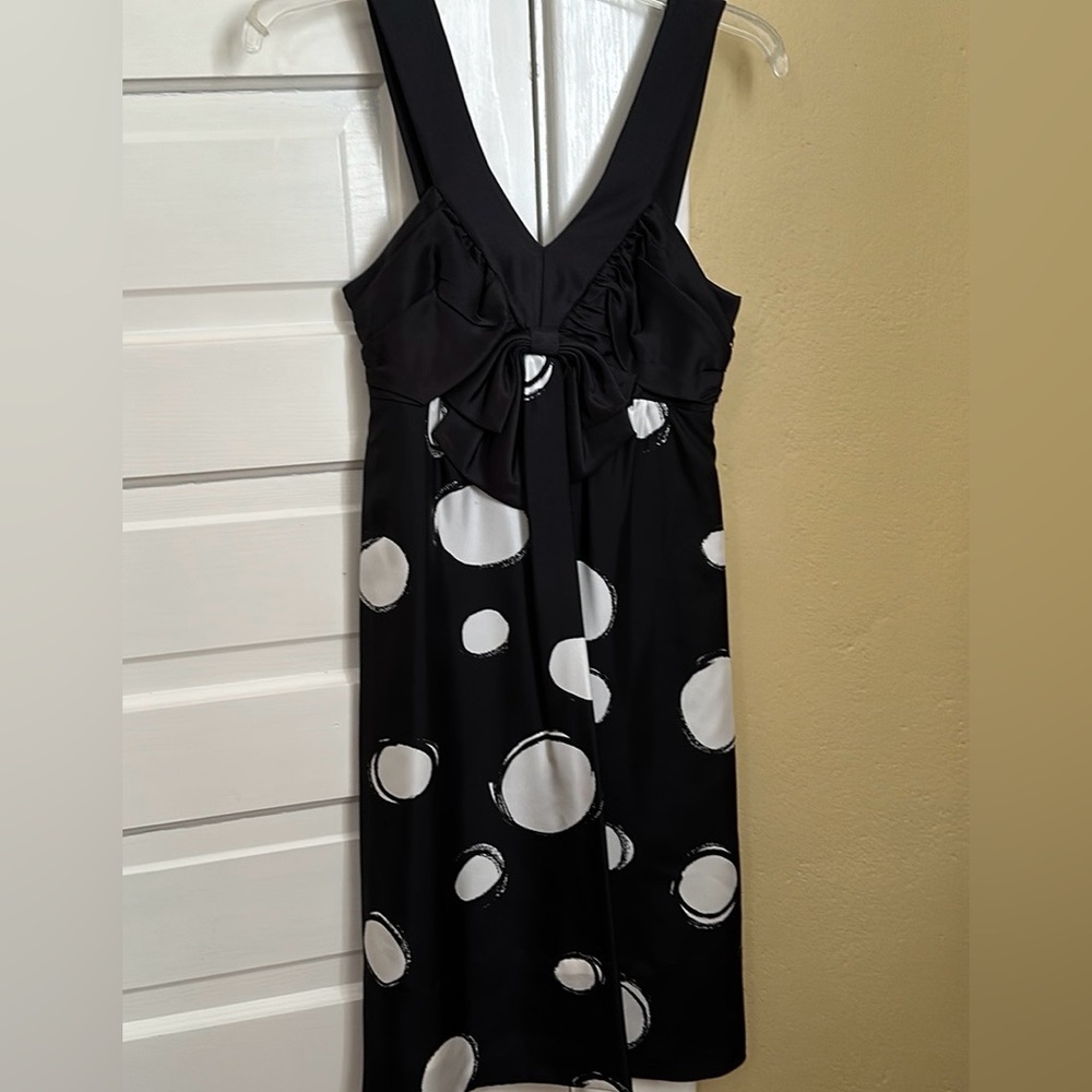 Donna Morgan Black silk dress